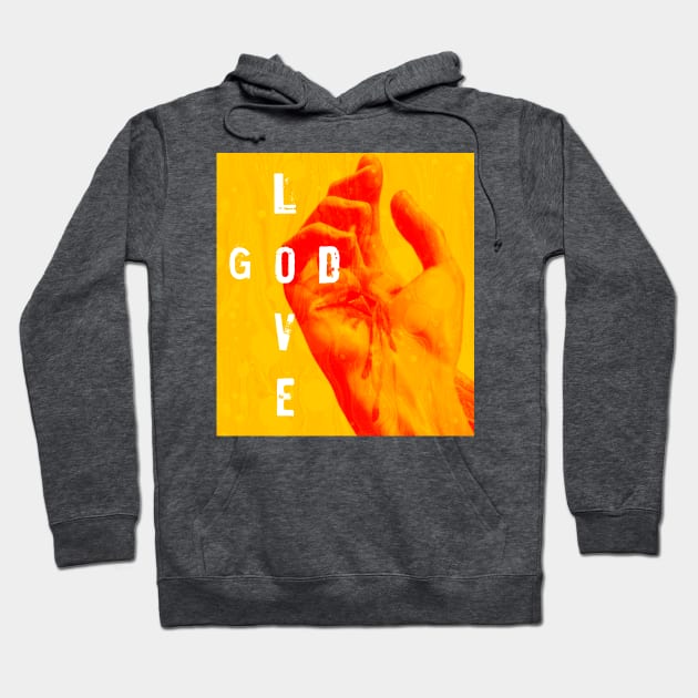 Love God - Golden Light Hoodie by Inspired Saints